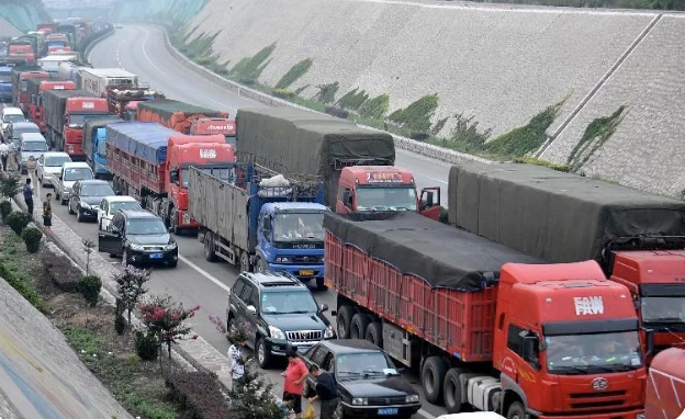 Retards de livraison dus au contrôle du trafic dans la région métropolitaine ...